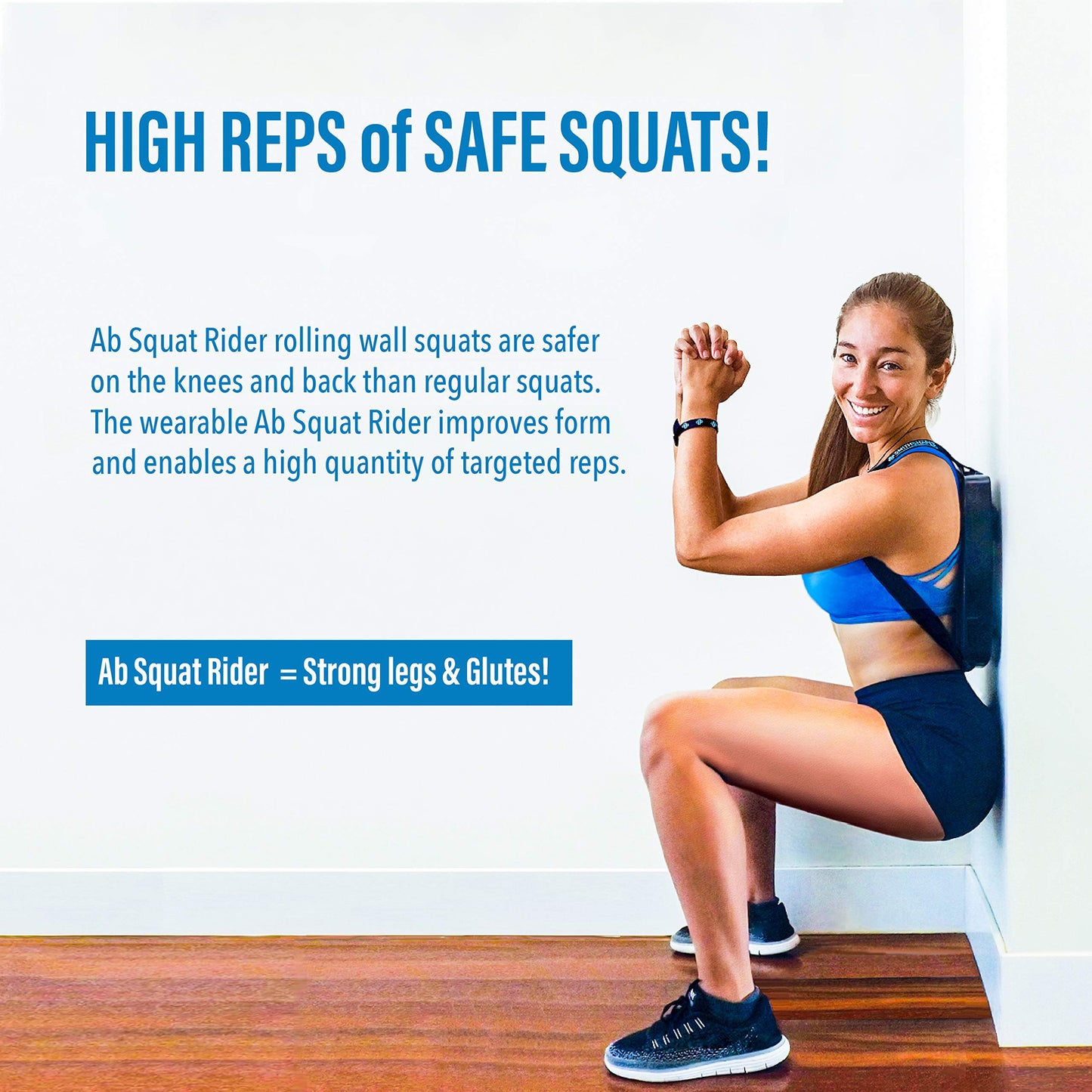 SmithShaper® PRO ASR - Ab Squat Roller | Full Body Workout | Get Fit - 25 Exercises! Ab Rolls, Squats, Plank Walks, Core Strengthening & More | Add to your HIIT workout and shape abs, legs, butt, thighs, waist, chest & more